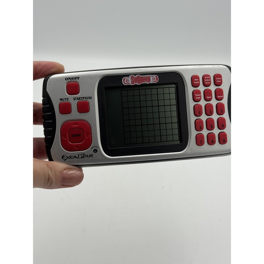 Excalibur SuDoku Handheld Electronic Game - Portable Sudoku Game new batteries